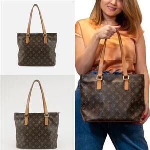 💎✨Authentic✨💎Louis Vuitton Monogram Canvas Cabas Piano Tote Bag